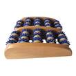 Fussmassageroller 10 Achsen Holz - 1