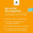 Bio-H-Tin Glas Nagelfeile - 3