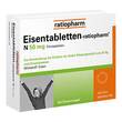 Eisentabletten ratiopharm N 50 mg Filmtabletten - 1