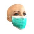 Mundschutz OP 3lagig mit Gummib&auml;nder 99,5% gr&uuml;n - 3