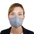 STOFFMASKE Eterna waschbar anatomisch  - 3