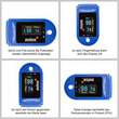 Pulox PO-200 Pulsoximeter blau - 3