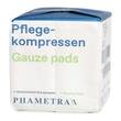 Pflegekompressen Vlies 10x10 cm unsteril 4fach - 1
