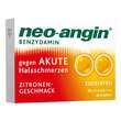 neo-angin® Benzydamin gegen akute Hasschmerzen Zitrone - 1