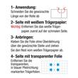H&ouml;ga Derm-Roll transparente Wundfolie 10 cmx1 m - 2