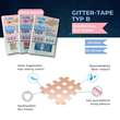 Gitter Tape Acutop Akupunkturpflaster 2x3 cm blau - 3