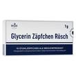 Glycerin Z&auml;pfchen R&ouml;sch 1 g gegen Verstopfung - 1