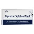 Glycerin Z&auml;pfchen R&ouml;sch 2 g gegen Verstopfung - 1