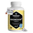Magnesium 350 mg Komplex Citrat / Oxid / Carbonat vegan Tabletten  - 1