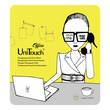 Unitouch Dynamik Gold Gesichtsmaske - 1