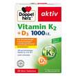 Doppelherz Vitamin K2 + D3 1000 I.E. Tabletten - 1