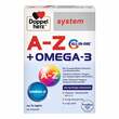 Doppelherz A-Z + Omega-3 all-in-one system Kapseln - 1