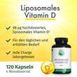 Green Naturals Vitamin D3 liposomal hochdos.Kapseln  - 2