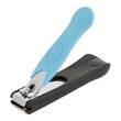 Nagelknipser 9 cm mit Nagelfang schwarz / blau - 2