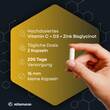 Vitamin C + D3 + Zink Bisglycinat vegetarisch Kapseln - 2