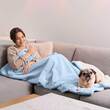 Medisana Kuschel-Heizdecke HB415 130x180cm jeansbl - 6