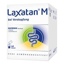 Abbildung: Laxatan M Granulat zur Herstellung einer Suspension zum Einnehmen  48 St, Granulat zur Herstellung einer Suspension zum Einnehmen PZN 00089000 