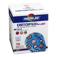 Ortopad for girls medium Augenokklusionspflaster 50 St
