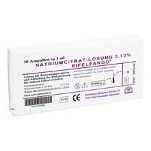 Natrium citricum 3,13% Ampullen 10x1 ml