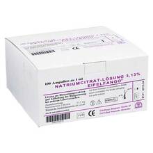 Natrium citricum 3,13% Ampullen 100x1 ml