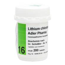 Biochemie Adler 16 Lithium c 200 St