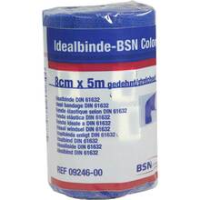 Idealbinde bmp 5mx8cm blau 9 1 St