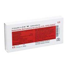Isotonische Nacl Lösung 0,9% Eifelfango Injektionslösung 10x2 ml