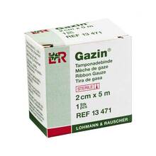 Mullbinden z.Tamponade steri 1 St