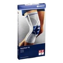 Abbildung: Genutrain Kniebandage P3 rechts Größe 3 titan 1 St, Bandage PZN 01285068 