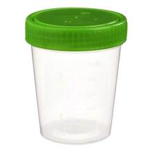 Urinbecher mit Schraubdeckel 1 St