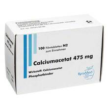 Calciumacetat 475 mg Filmtabletten 100 St