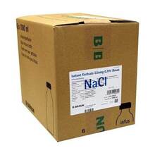 Kochsalzlösung 0,9% Glasflasche 6x1000 ml