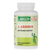 Abbildung: L-Arginin Kapseln plus Vitamin C und Zink 120 St, Kapseln PZN 02168614 