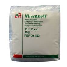 Vliwazell Kompressen 10x10cm 25 St