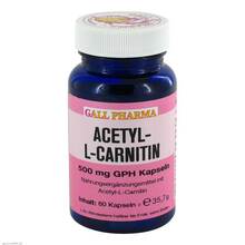 Acetyl-L-Carnitin 500 mg Kapseln 60 St