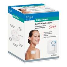 H&ouml;ga Derm Pflaster 53mmx70mm steril 50 St