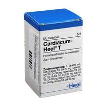 Abbildung: Cardiacum Heel T Tabletten 50 St, Tabletten PZN 02740215 