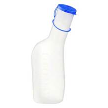 Abbildung: Urinflasche Kst.Männer mit Verschl.1000ml milchig 1 St, Flaschen PZN 02771351 