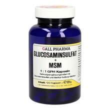 Abbildung: Glucosaminsulfat + MSM 1:1 Kapseln 120 St, Kapseln PZN 02888366 