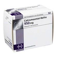 Calciumacetat Nefro 950 mg Filmtabletten 100 St