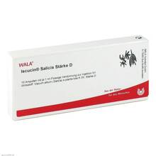 Abbildung: Iscucin Salicis Stärke D Ampullen 10X1 ml, Ampullen PZN 03083529 