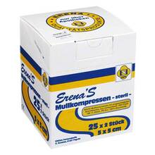 Erena Steril Mullkompresse 5x5cm 25x2 St