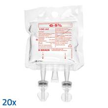 Glucose 5% B.Braun Ecobag 20x100 ml