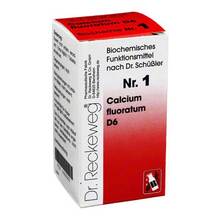 Abbildung: Biochemie 1 Calcium fluoratum D 6 Tabletten 200 St, Tabletten PZN 03886553 