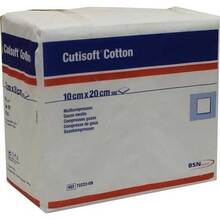Cutisoft Cotton Kompresse 10x20c 100 St