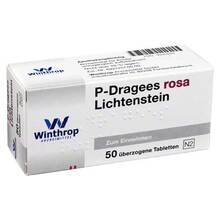 P Dragees rosa 50 St