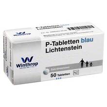 P Tabletten blau 8 mm Teilk. 50 St