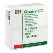 Gazin Kompressen 10x20cm 12f 100 St