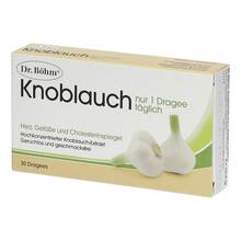 Knoblauch Nur 1 Dragee täglich Dr. Böhm 30 St