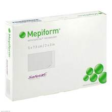 Abbildung: Mepiform 5x7,5 cm Verband 5 St, Verband PZN 04040456 